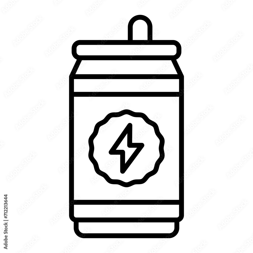   Energy Drink line icon