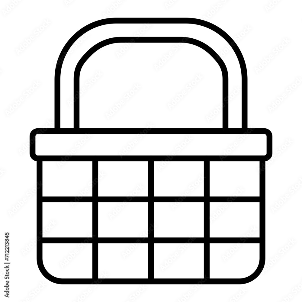 Basket line icon Basket line icon