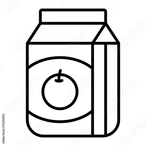   Juice line icon