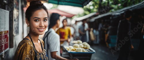 a local street vendor stree...