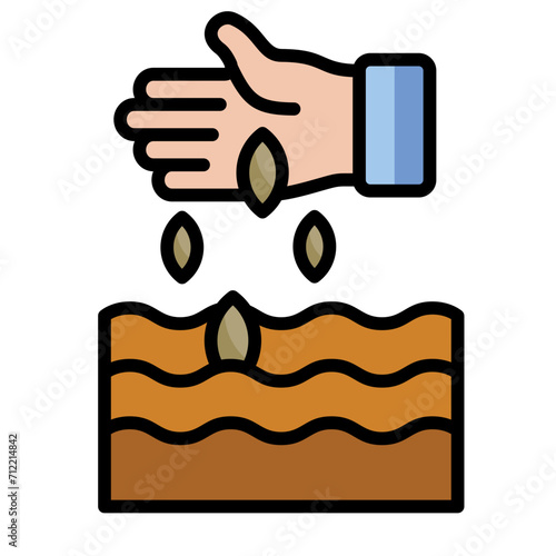 Sowing Icon