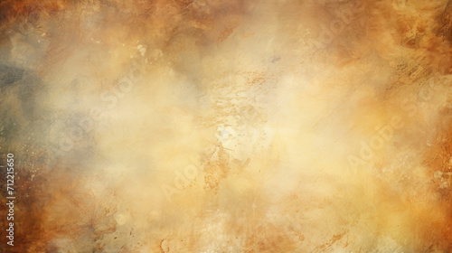 Vintage textured background with warm brown and orange tones on an old plastered wall with space for text. © red_orange_stock