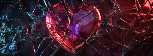 Heart in Shattered Glass
 photo
