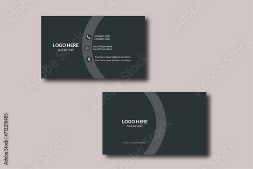 Modern Business Card - Creative and Clean Business Card Template design,visiting card, business card template.
