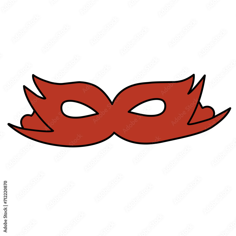 superhero mask vector element superhero mask vector element