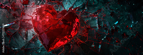 Heart in Shattered Glass
 photo