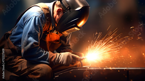 welder at work photo