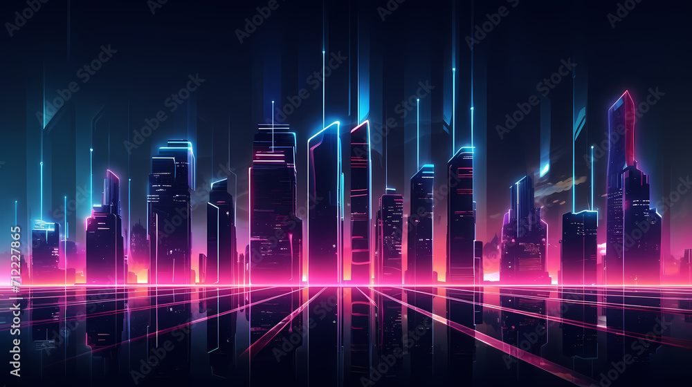 Abstract background and data transfer concept, abstract line art background Abstract background and data transfer concept, abstract line art background