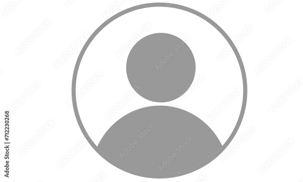 人物ピクトグラム シルエット アイコン 上半身アバター 丸囲み 人物ピクトグラム シルエット アイコン 上半身アバター 丸囲み