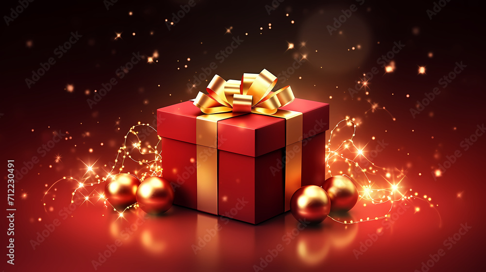 Gift box background with copy space for Christmas gifts, holidays or birthdays Gift box background with copy space for Christmas gifts, holidays or birthdays