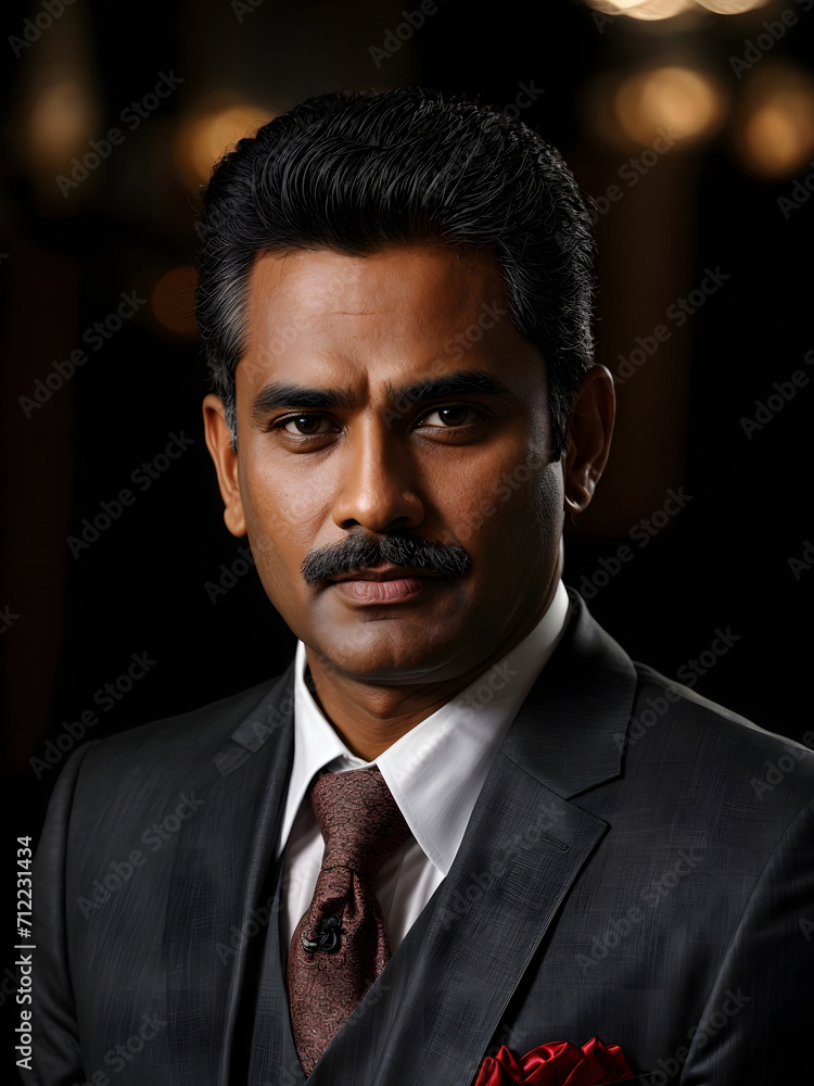 Portrait of a South Indian Businessman Portrait of a South Indian Businessman