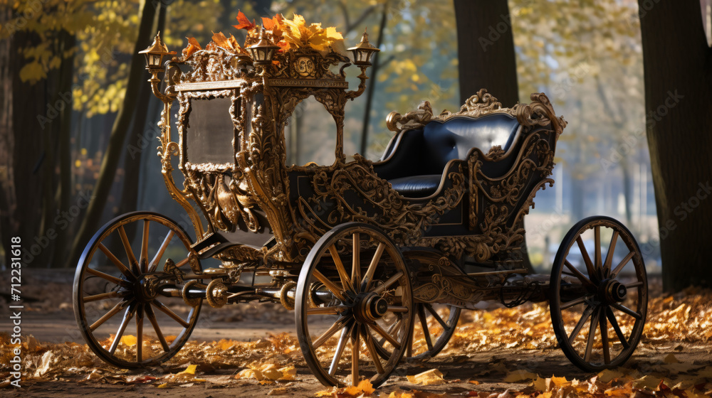 Carriage in the park