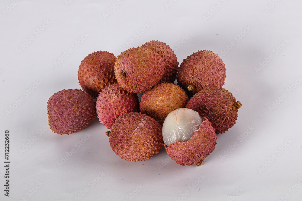 Sweet tasty tropical fruit Lychee