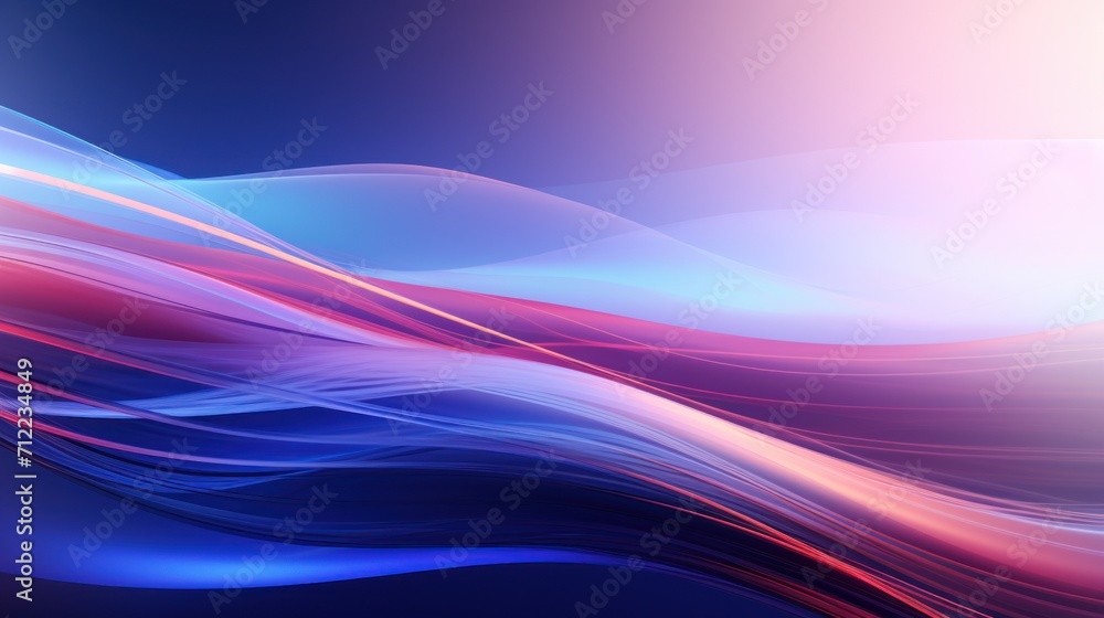 Fototapeta premium a futuristic background with dynamic wave concept