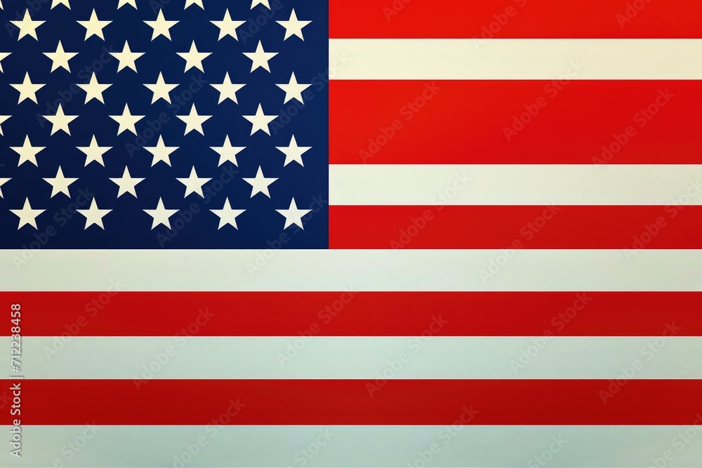 Naklejka premium usa flag