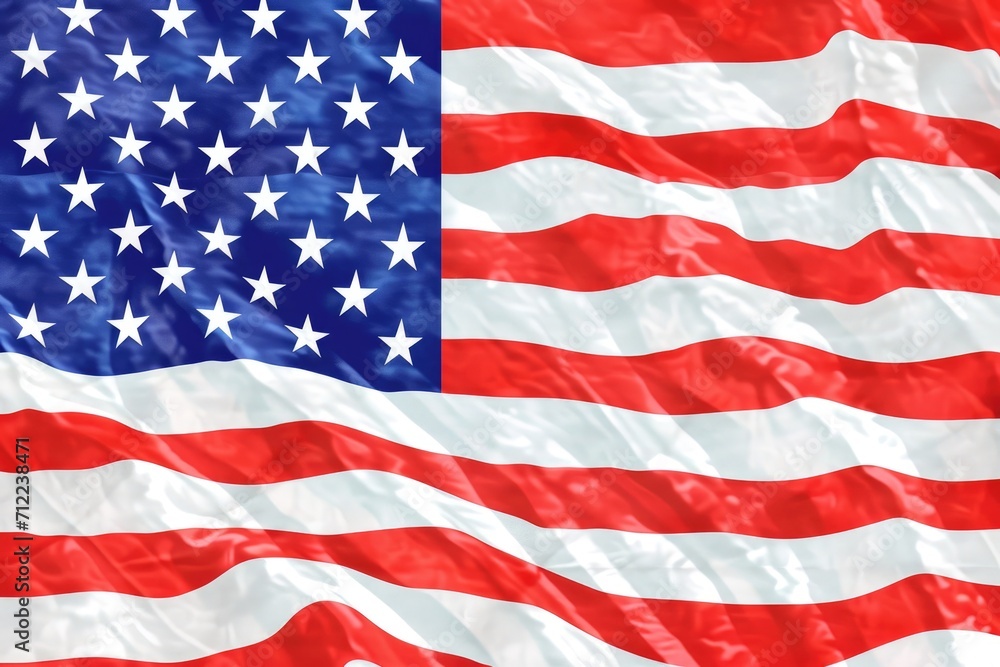 Obraz premium usa flag