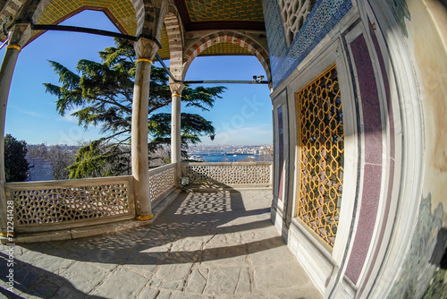 Wallpaper Mural ISTANBUL, TURKEY - JANUARY 5, 2024: Topkapi Palace Istanbul, Turkey, Ancient Ottoman residence Torontodigital.ca