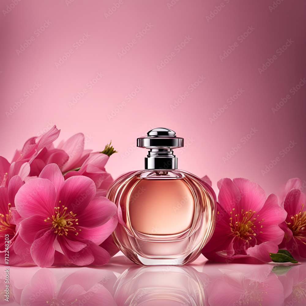 bottle of perfume, generative ai bottle of perfume, generative ai