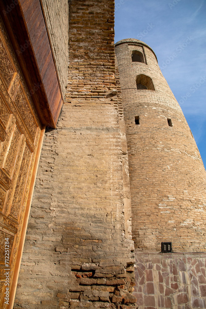 a beautiful historical place in a Central Asia Tajikistan wonderful old buildings and trade hub, tourist area a beautiful historical place in a Central Asia Tajikistan wonderful old buildings and trade hub, tourist area