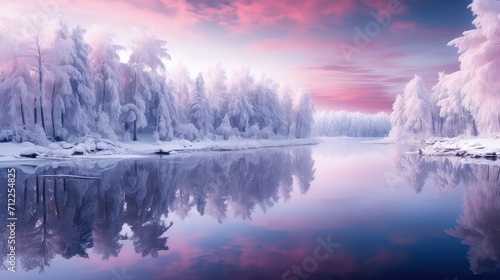 frost landscape ice background illustration snow chilly, serene tranquil, scenic nature frost landscape ice background © vectorwin