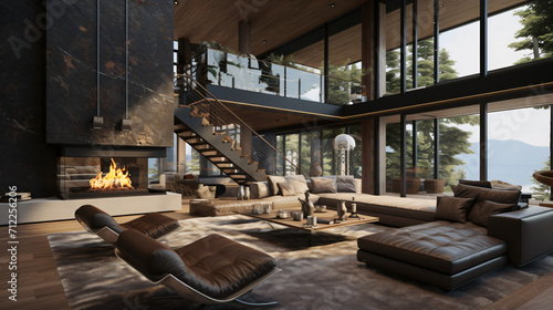 modern living room © franklin
