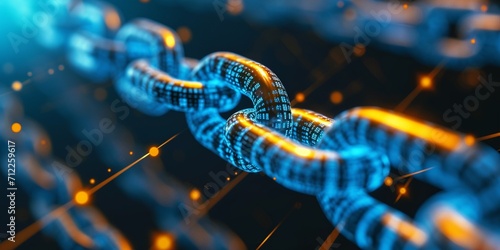 Explore the integration of blockchain technology in supply chain management and its benefits. photo