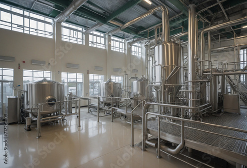 a look at the equipment and operations for creating sterile dairy products.