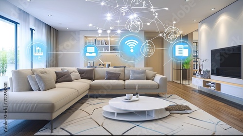 Digital Harmony: Smart Devices in Synchronized Living © MAY