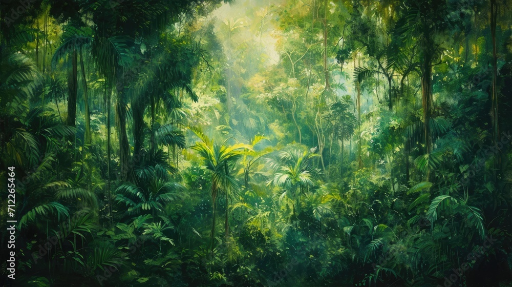 Rainforest Reverie: Tropical Canopy Adventure Rainforest Reverie: Tropical Canopy Adventure