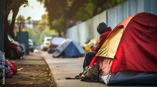 Alarming Rise in Homelessness Statistics: A Testament to the Mounting Housing Crisis AI Generated