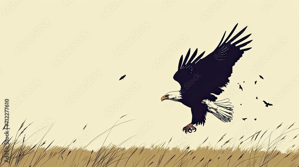 Fototapeta premium Bald Eagle