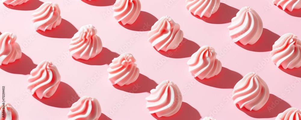 Pink cream background pattern