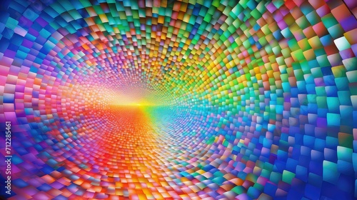 vibrant holographic rainbow background illustration colorful hologram, prism luminescent, reflective kaleidoscope vibrant holographic rainbow background photo