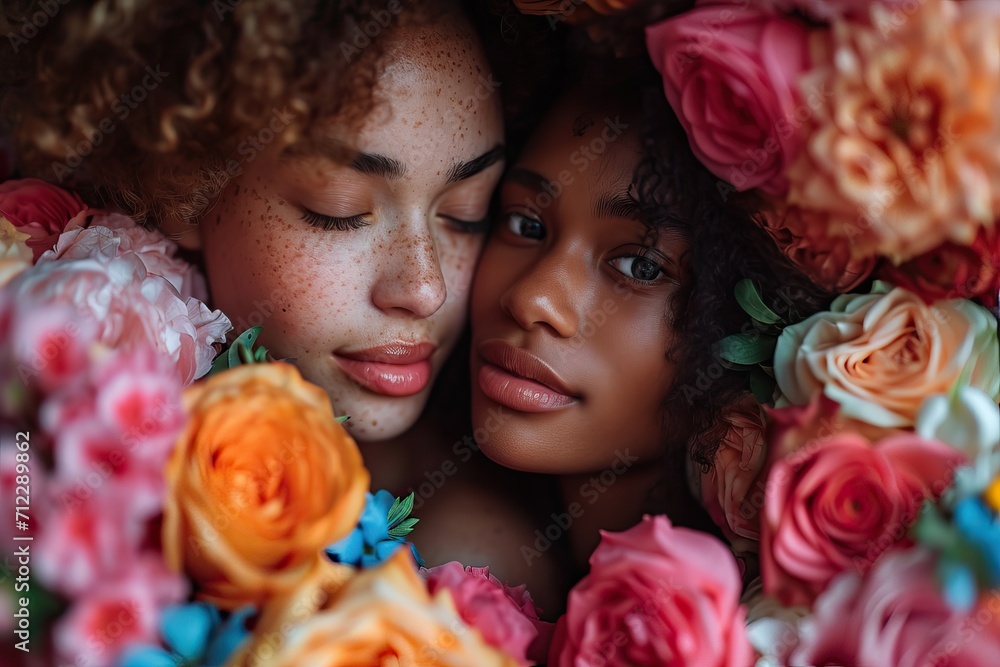 cute inclusive lgbt couple, valentine's day mood cute inclusive lgbt couple, valentine's day mood