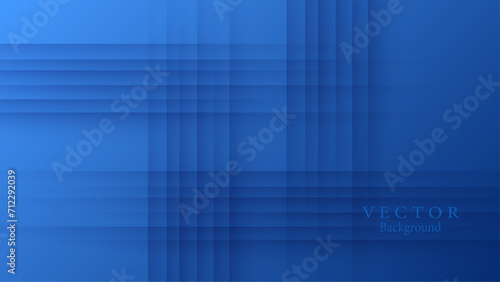 Blue background design with diagonal dark blue line pattern. Vector horizontal template.