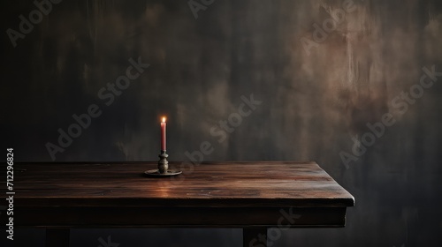 gloomy dark table background illustration mysterious night, midnight obsidian, somber dusky gloomy dark table background