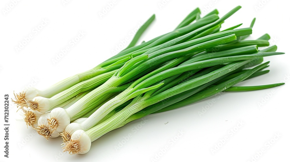 fresh green onions isolated on white background fresh green onions isolated on white background