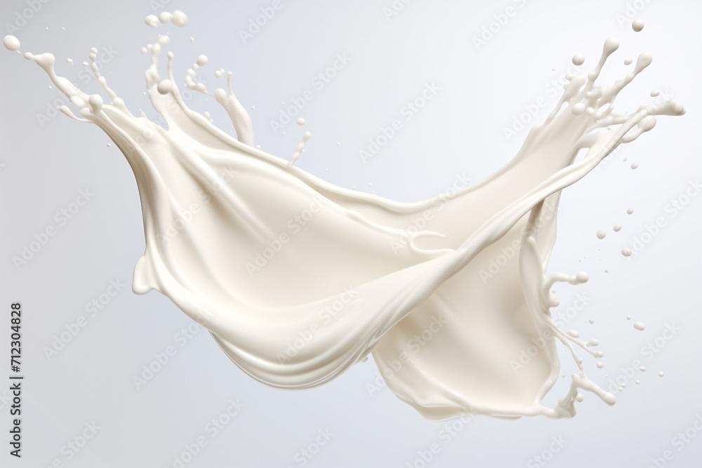 Milk Splashing in a Burst of Creamy Elegance, Capture the Dynamic Beauty of Dairy Milk Splashing in a Burst of Creamy Elegance, Capture the Dynamic Beauty of Dairy