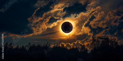 total solar eclipse photo