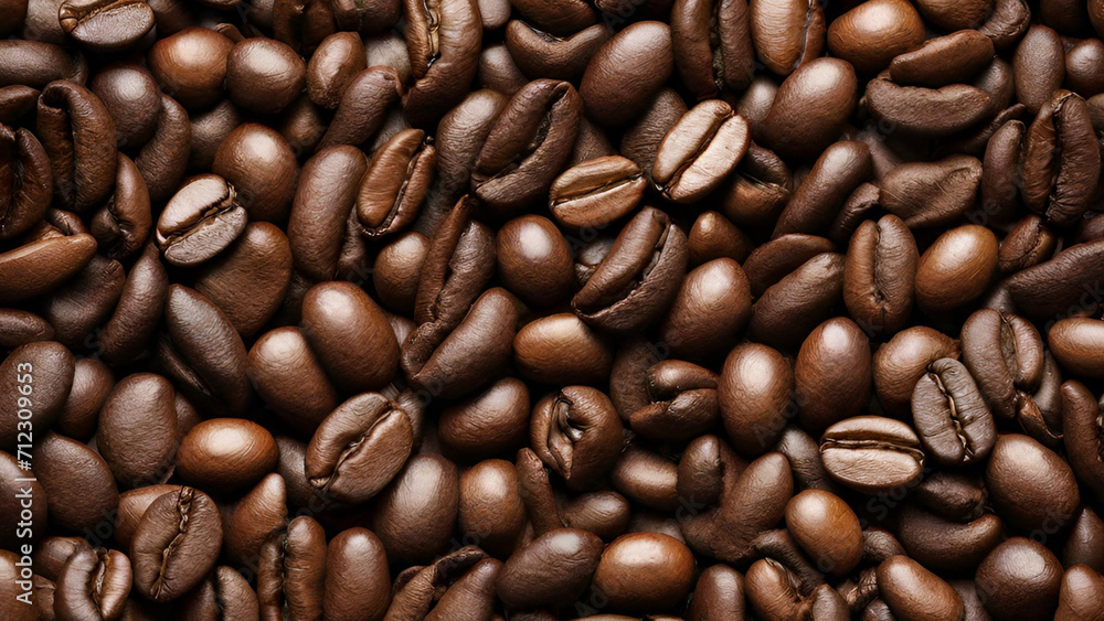 Obraz premium coffee beans background