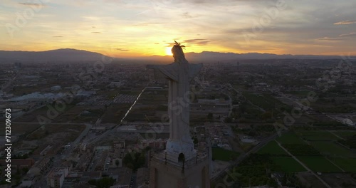 The Monteagudo Christ, located in Murcia, Spain photo