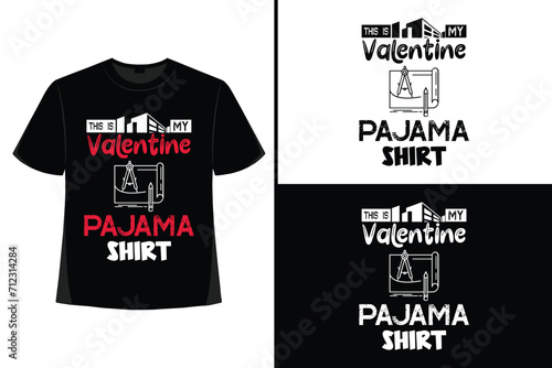 Valentine, Valentine's Day , Valentine's Day T-shirt Design, T-shirt Design Graphic Template, Typography T Shirt, Happy Valentine's, Romantic.