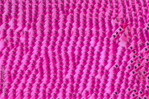 Textura de superfície  macia e cor de rosa. photo
