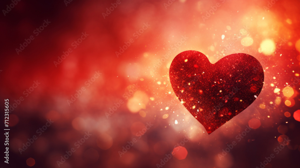 Romance love symbol of red heart abstract background Romance love symbol of red heart abstract background
