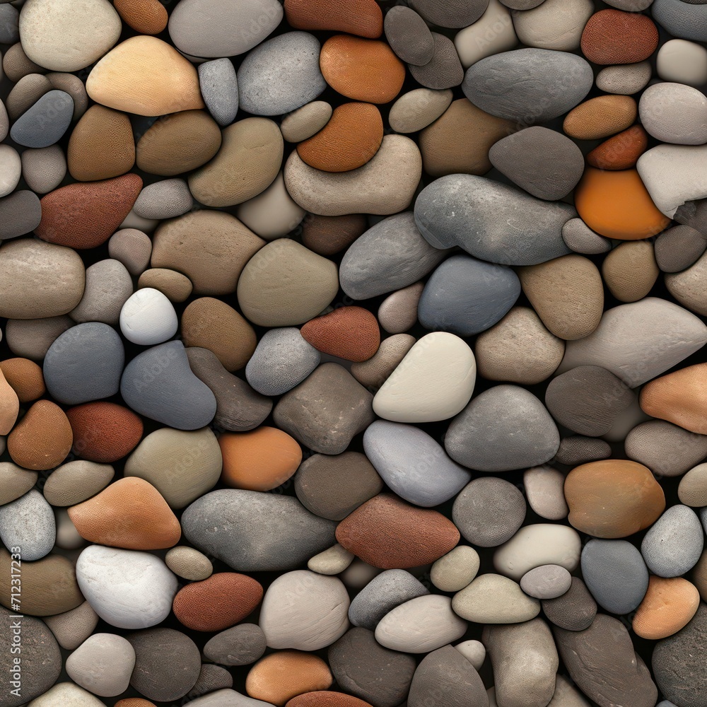 Seamless natural stones decorative pattern background Seamless natural stones decorative pattern background