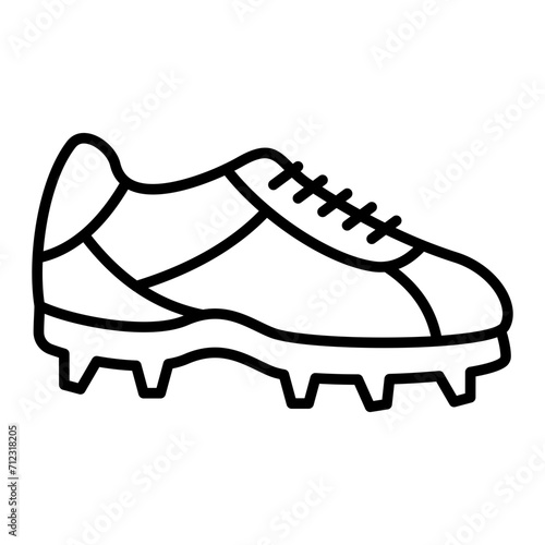  Football Shoes line icon