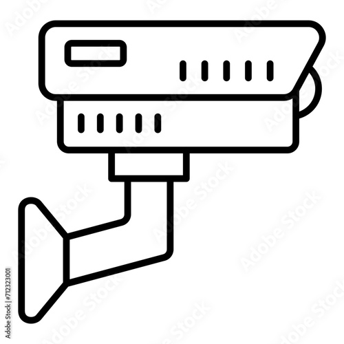   Cctv line icon