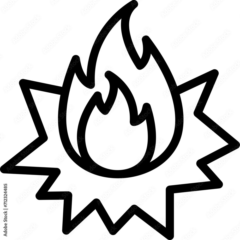 Blaze Burst Icon Blaze Burst Icon