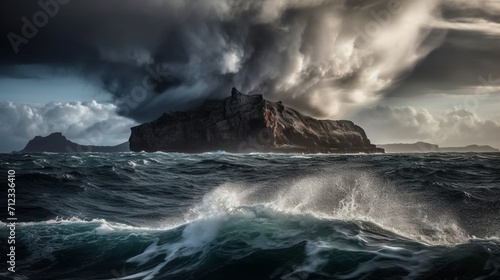 storm over the ocean © Muhammad