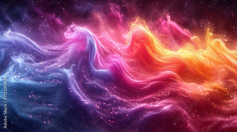 Abstract Wave Pastel Colored Liquid Lines with Vibrant Colors Wallpaper Abstract Wave Pastel Colored Liquid Lines with Vibrant Colors Wallpaper